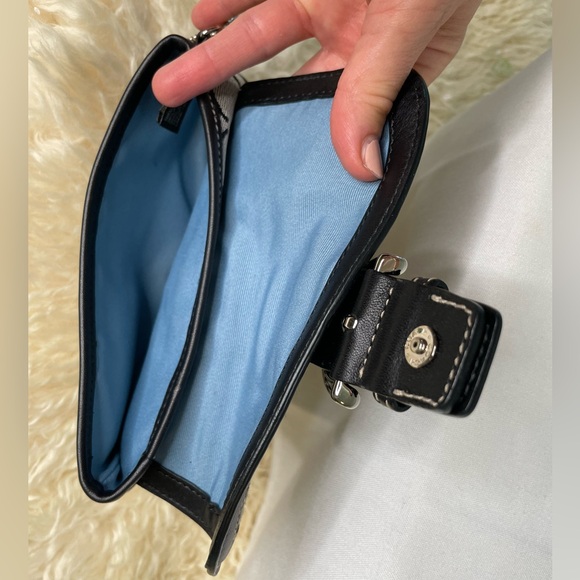Coach Snap Wool Wristlet - Picture 4 of 4